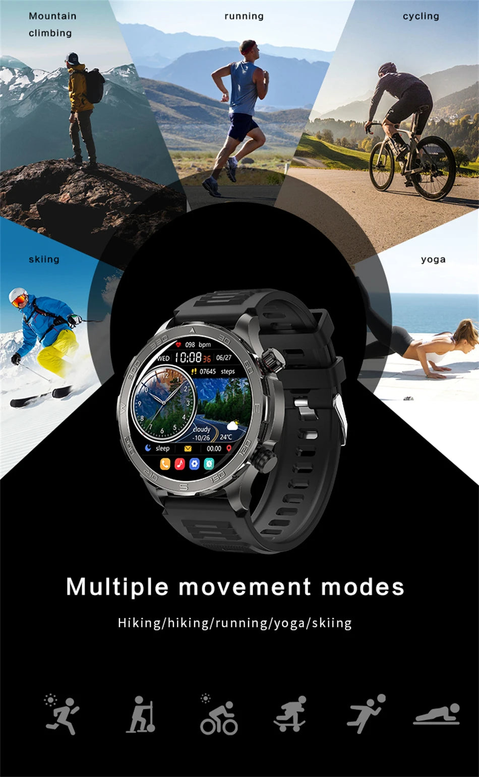 TacVertex Pro GPS AMOLED Smartwatch