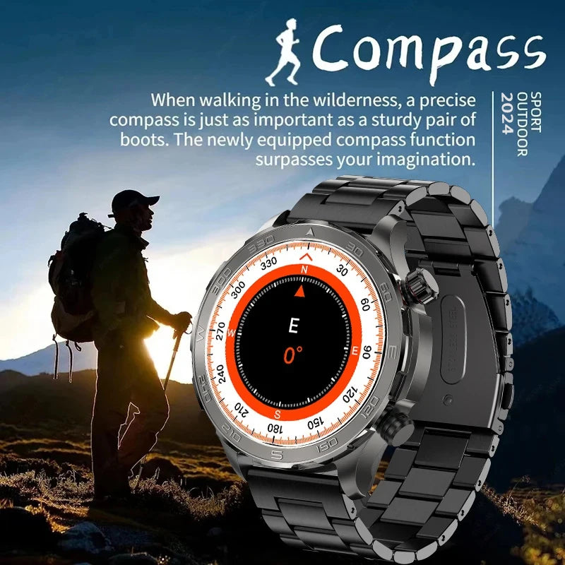 TacVertex Pro GPS AMOLED Smartwatch