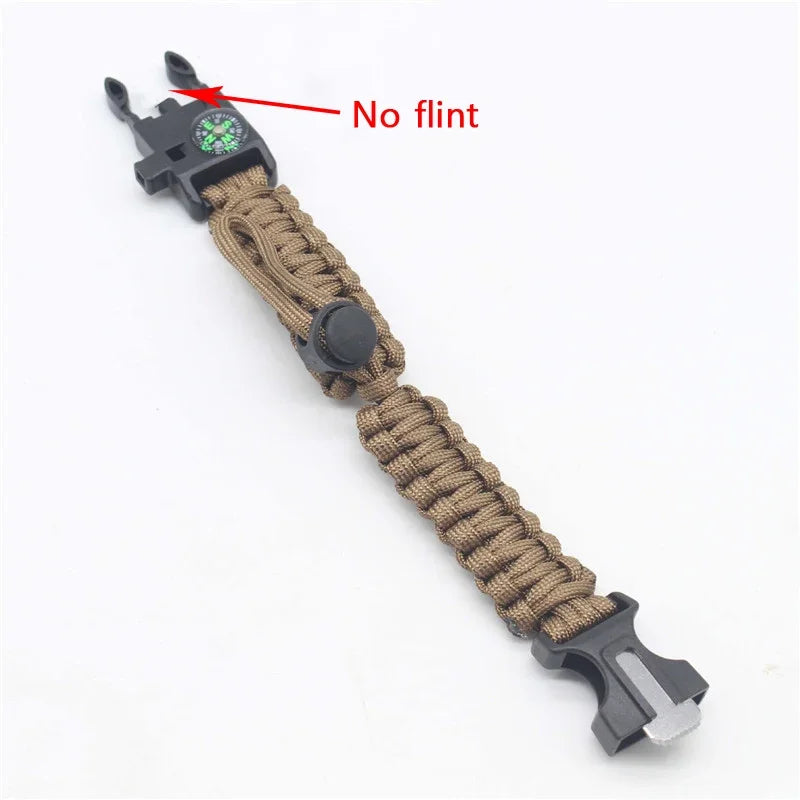 TacVertex Tactical Survival Paracord Bracelet