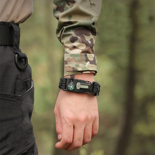TacVertex Tactical Survival Paracord Bracelet