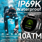 TacVertex T-Rex 3 Ultra Military GPS Smartwatch