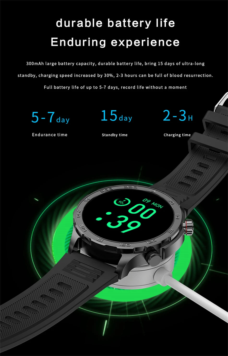 TacVertex Pro GPS AMOLED Smartwatch
