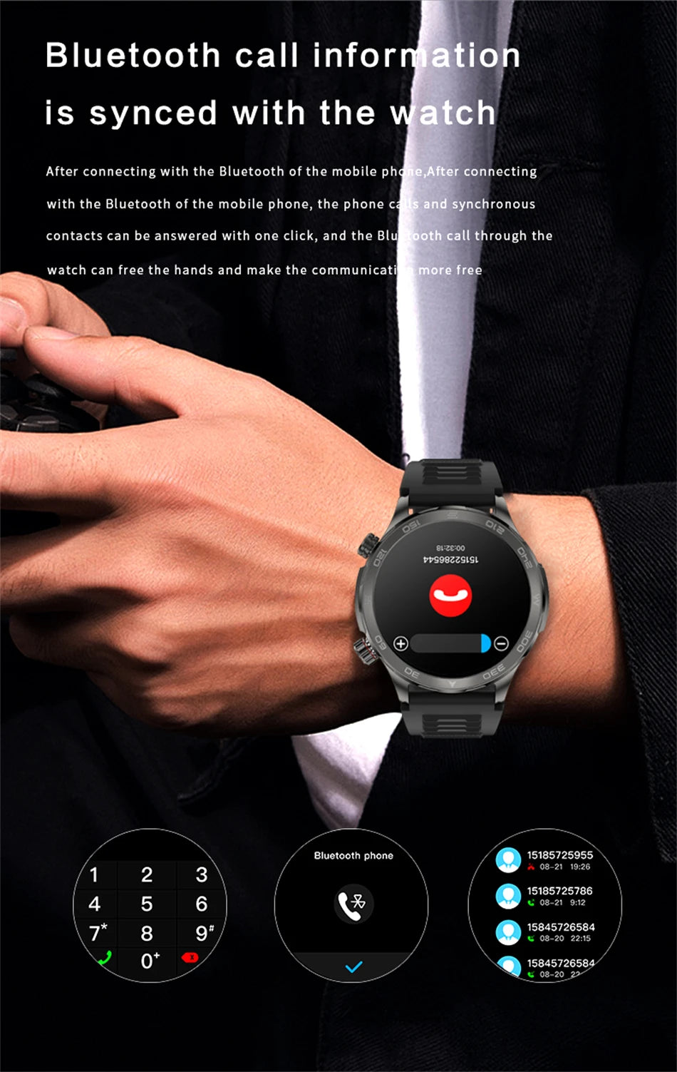 TacVertex Pro GPS AMOLED Smartwatch